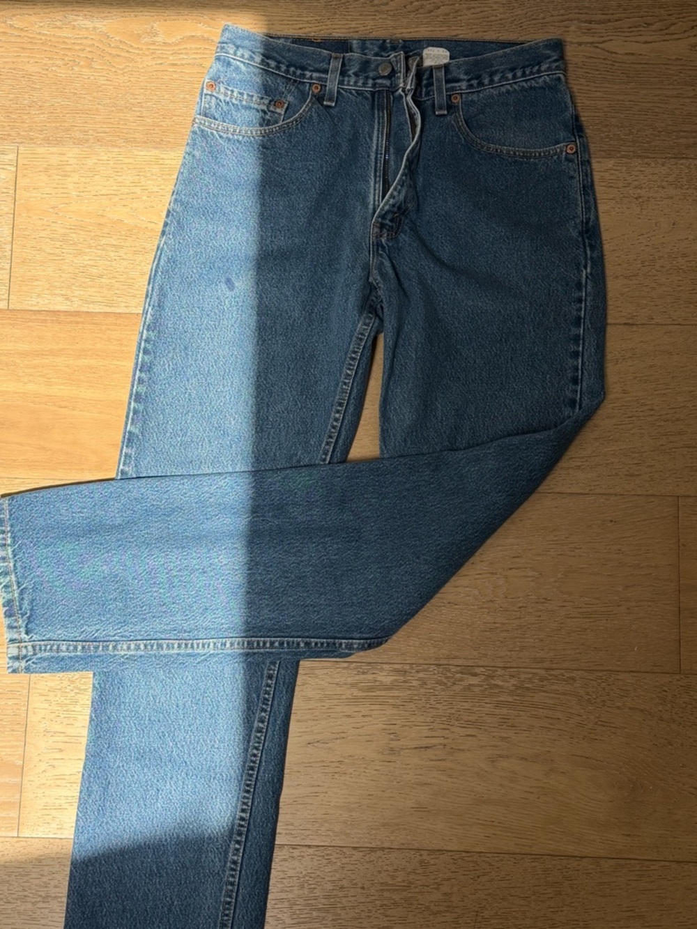 Levi's Men's Straight Blue Denim Jeans